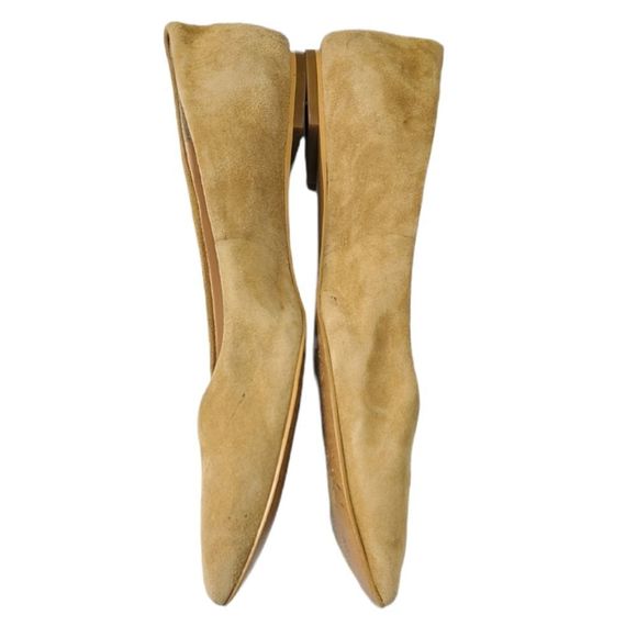 Audrey Brooke Women's Leather Pointed Toe Flats Size 10 - Picture 4 of 7